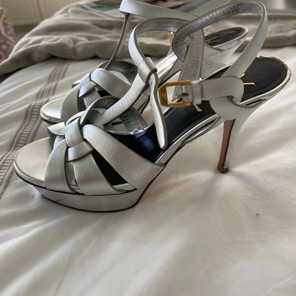 YSL TRIBUTE 75mm matte silver 37 - Picture 6 of 8